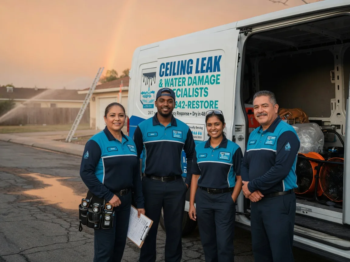Ceiling Leak Cleanup company in Aquilla, TX